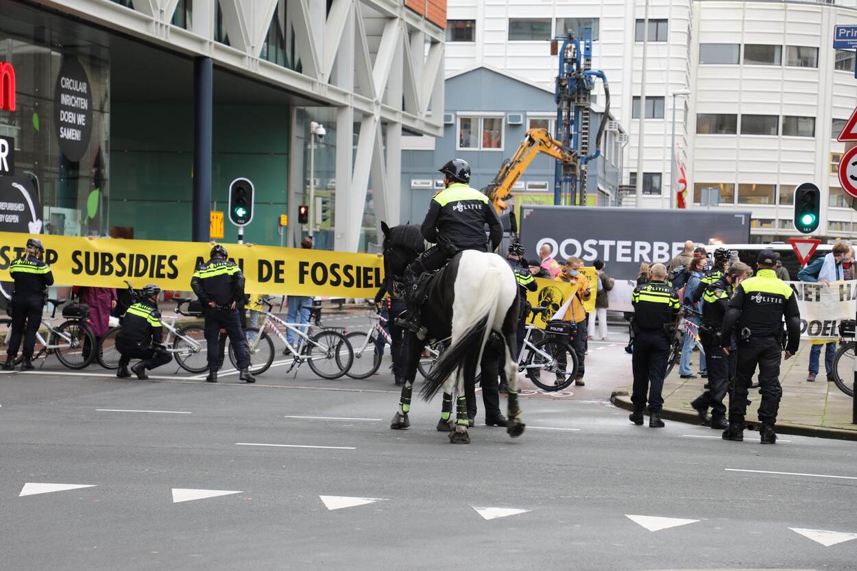 Demonstratie extinction rebellion