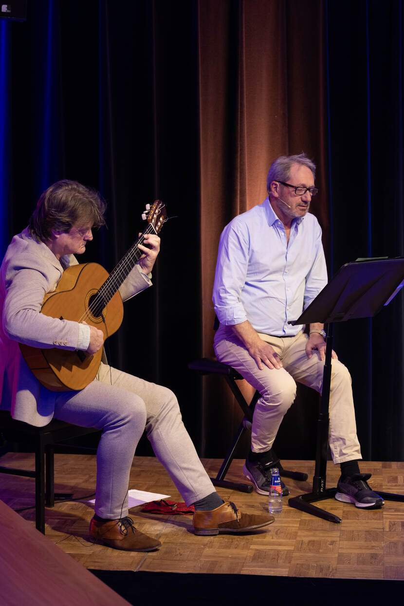 Gijs Scholten van Aschat en Erik Vaarzon Morel